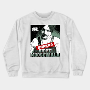 Moosewala artwork Crewneck Sweatshirt